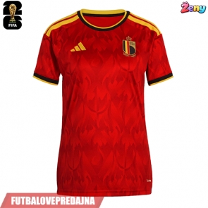 Lacne Ženy Futbalové dres Belgicko MS 2026 Krátky Rukáv - Domáci